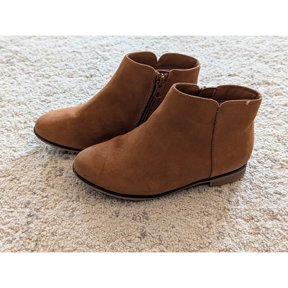 Cat & Jack Kids Suede Ankle Boots 13